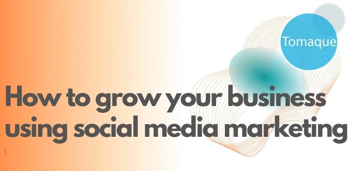 How to grow your business using social media marketing