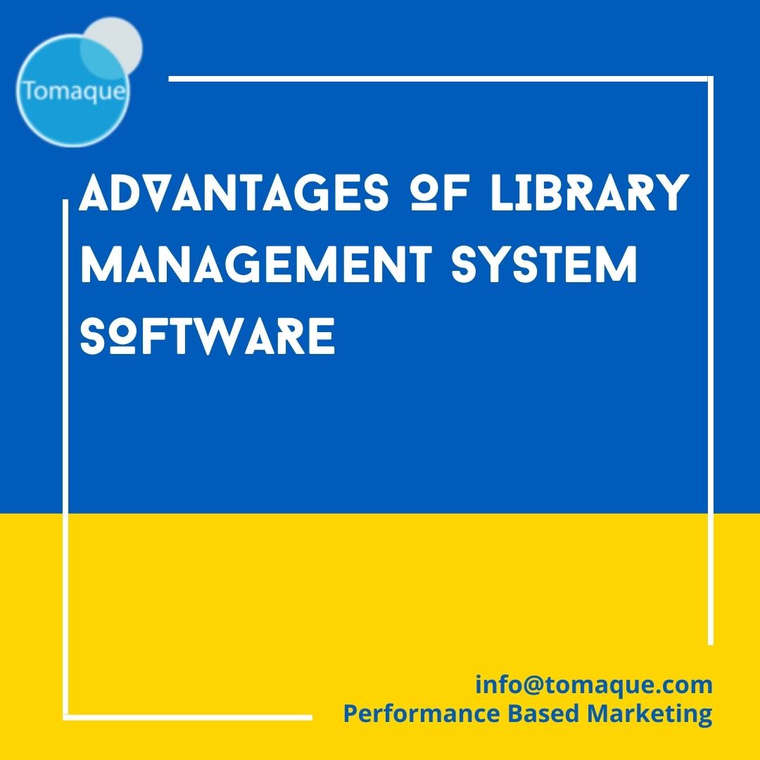 Library Management System Tomaque Digital Services