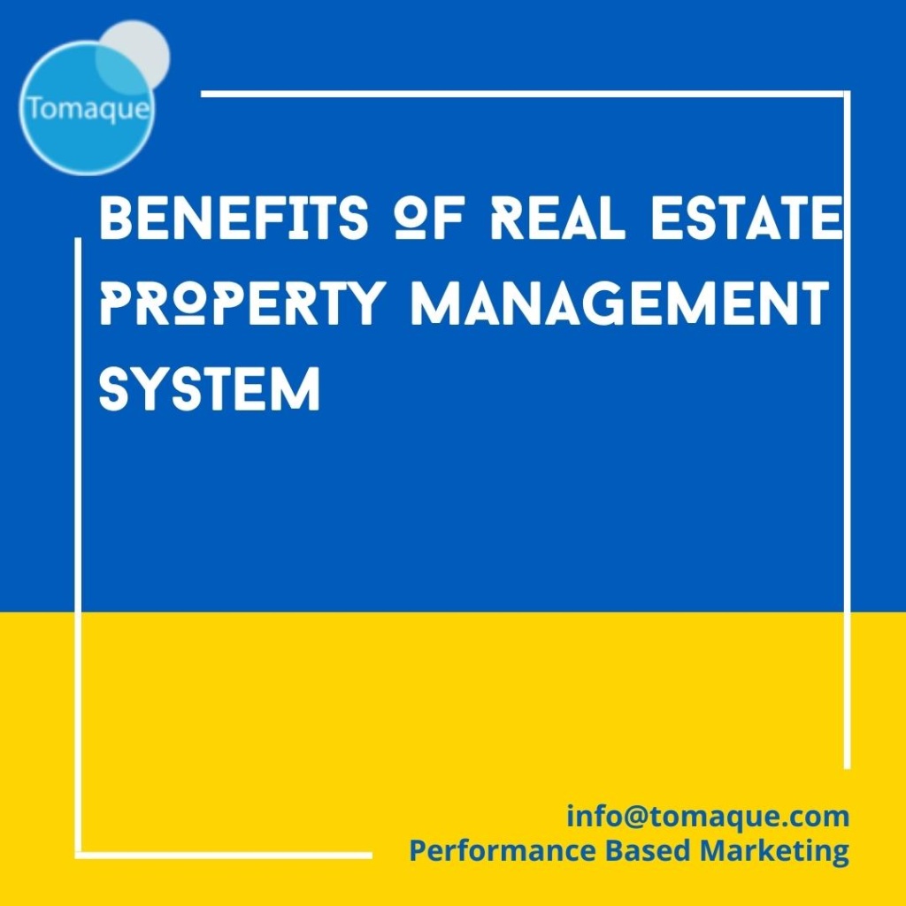 Real Estate Property Management System Tomaque Digital Services