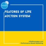 What are the features of Live Auction System