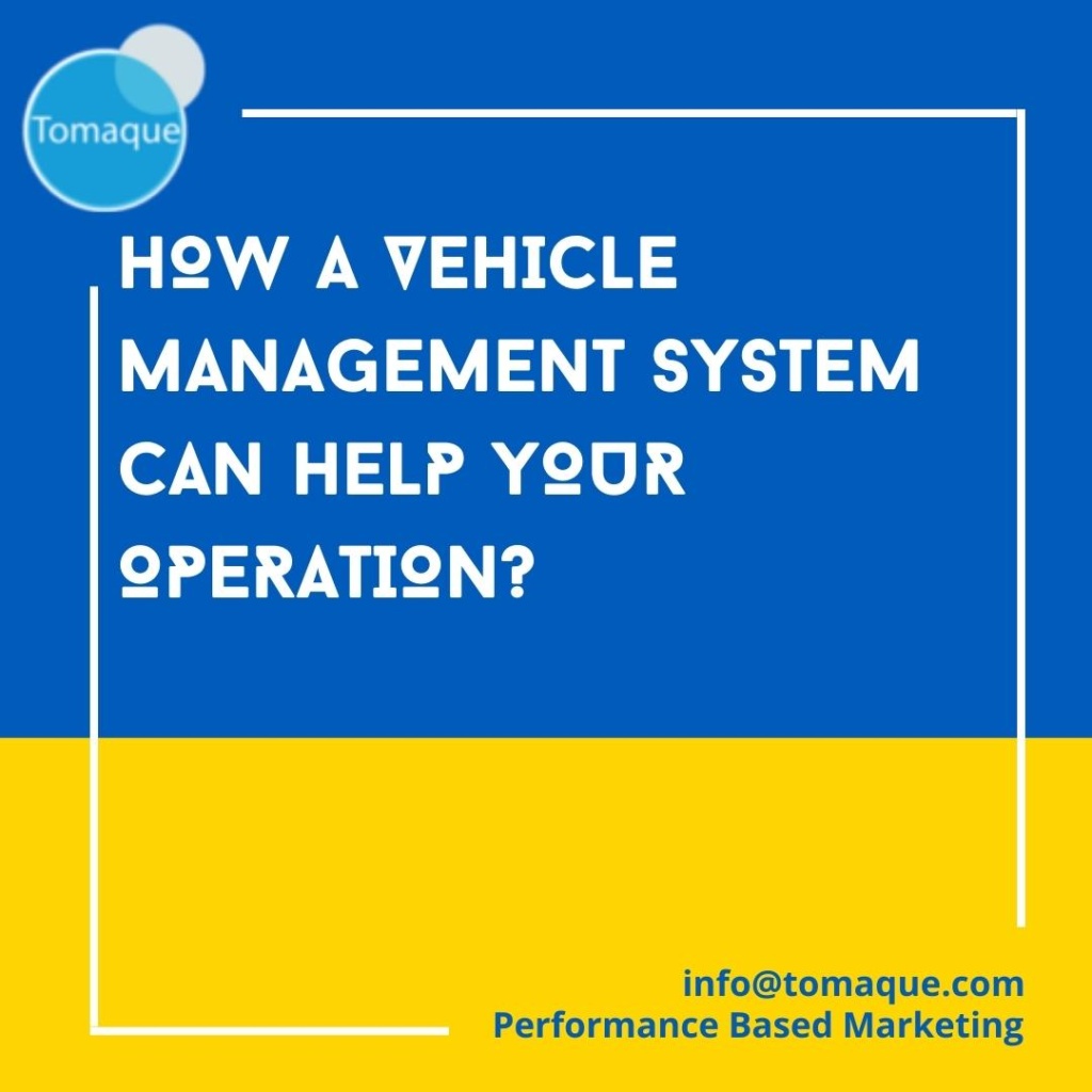 Vehicle management system Tomaque Digital Services