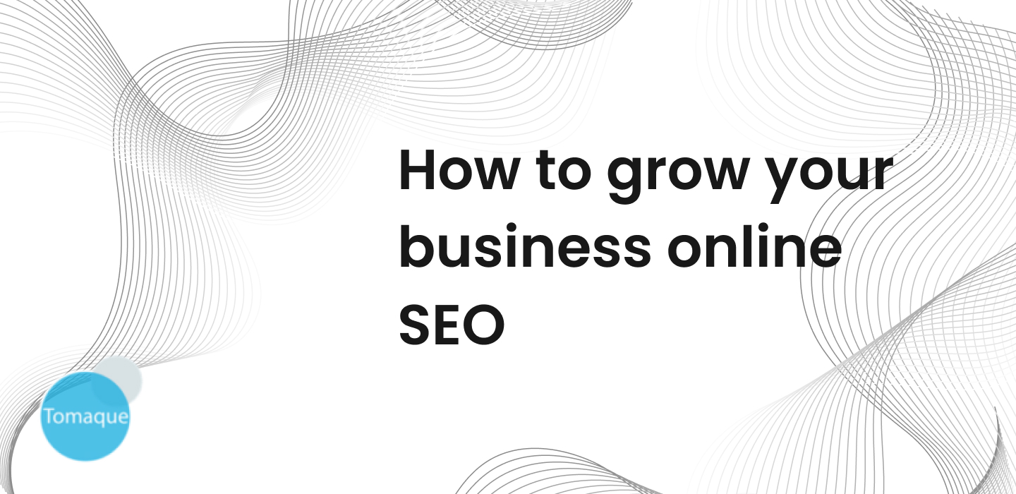 How to grow your business online SEO - Tomaque Digital Services