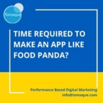 time required to make an app like food panda