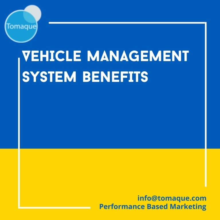 Vehicle management system Tomaque Digital Services