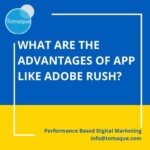 What are the advantages of app like adobe rush