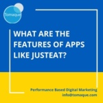 What are the features of apps like JustEat