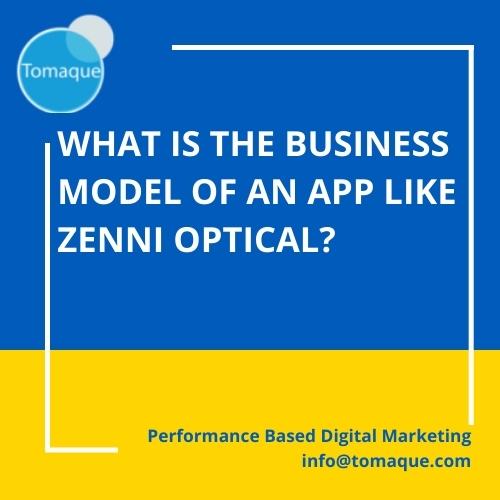 App like Zenni Optical Tomaque Digital Services