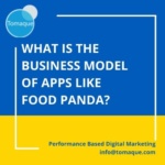 what is the business model of apps like food panda