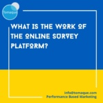 What is the work of the Online Survey Platform