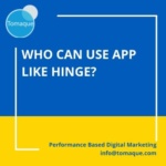 Who can use app like hinge