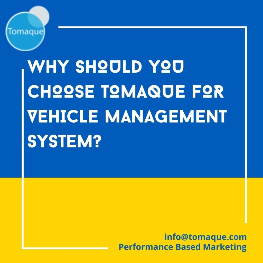 Vehicle management system Tomaque Digital Services