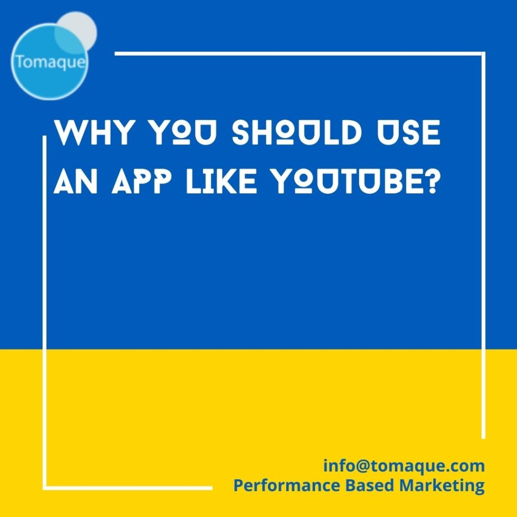 App like YouTube Tomaque Digital Services App Like Youtube Best Youtube Clone App